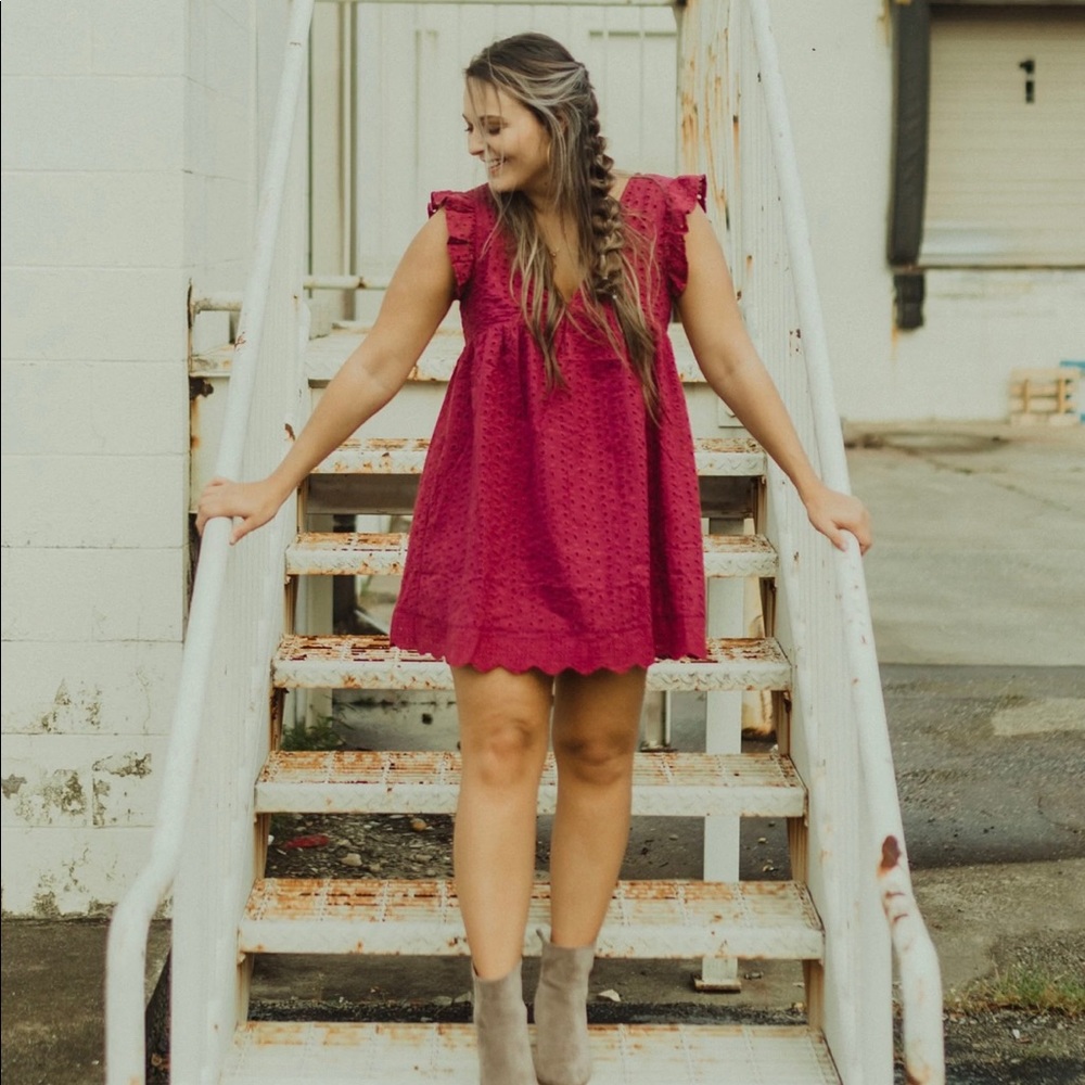 NWT-Dusty Rose Romper